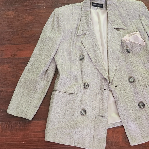 VINTAGE REAR  SUITABLES OVERSIZED BLAZER - Picture 6 of 11